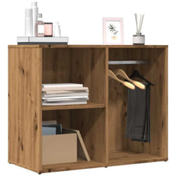 Armadietto per Cosmetici Rovere Artigianale 80x40x65 cm Vidaxl 986443