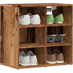 Vidaxl - Scarpiera Legno Antico 52x30x50 cm