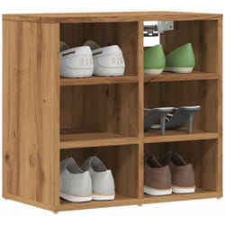 Scarpiere 2 pz Rovere Artigianale 52x30x50 cm vidaXL8366