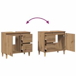 VidaXL 857121 arredo bagno - Vista aggiuntiva 7