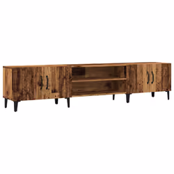 vidaXL Mobile Porta TV Legno Antico 180x31,5x40cm in Legno Multistrato - Vista aggiuntiva 2