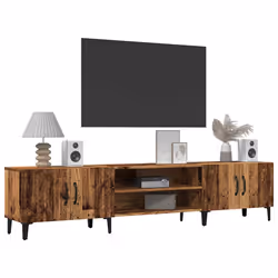 vidaXL Mobile Porta TV Legno Antico 180x31,5x40cm in Legno Multistrato - Vista aggiuntiva 3