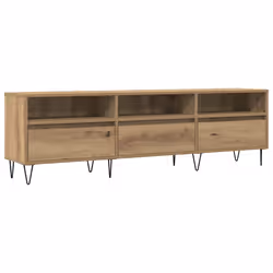 vidaXL Mobile Porta TV Rovere Artigianale 150x30x44,5 cm Multistrato - Vista aggiuntiva 2