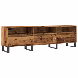 vidaXL Mobile Porta TV Legno Antico 150x30x44,5 cm Legno Multistrato - Vista aggiuntiva 2