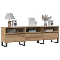 vidaXL Mobile Porta TV Rovere Artigianale 150x30x44,5 cm Multistrato