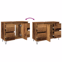 VidaXL 857235 set di mobili da bagno - Vista aggiuntiva 8