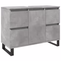 VidaXL 857237, Grigio, Legno, 800 mm, 330 mm, 600 mm, 1 pz