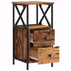 VidaXL 857250 comodino Legno - Vista aggiuntiva 7