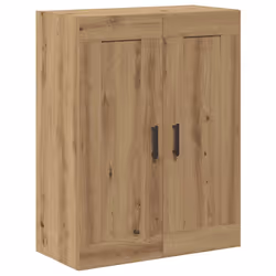 vidaXL Credenza Rovere Artigianale 69,5x34x90 cm in Legno Multistrato - Vista aggiuntiva 2