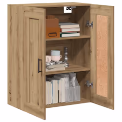 vidaXL Credenza Rovere Artigianale 69,5x34x90 cm in Legno Multistrato - Vista aggiuntiva 3