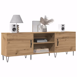 vidaXL Mobile Porta TV Rovere Artigianale 150x30x50cm in Truciolato - Vista aggiuntiva 3