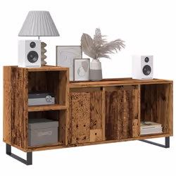 vidaXL Mobile Porta TV Legno Antico 100x35x55 cm in Legno Multistrato - Vista aggiuntiva 3