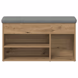 VidaXL 857628 scarpiera Grigio - Vista aggiuntiva 4