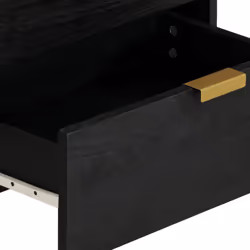 VidaXL 4017657 comodino Nero - Vista aggiuntiva 7