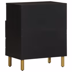 VidaXL 4017658 comodino Nero - Vista aggiuntiva 5