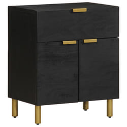 VidaXL 4017659 comodino Nero