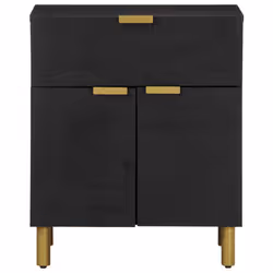 VidaXL 4017659 comodino Nero