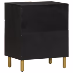 VidaXL 4017659 comodino Nero - Vista aggiuntiva 5