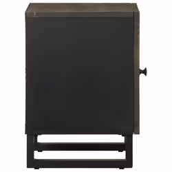 VidaXL 4017680 comodino Nero - Vista aggiuntiva 4