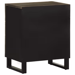 VidaXL 4017695 comodino Nero - Vista aggiuntiva 5