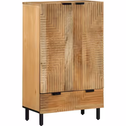Questa credenza offre sia un aspetto decorativo che praticità, rendendola un'aggiunta perfetta alla tua casa. Materiale robus ...