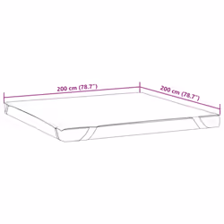 VidaXL 4100174 materasso Materasso arrotolato