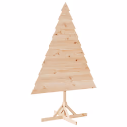 vidaXL Albero di Natale Decorativo in Legno 180 cm in Legno Massello - Vista aggiuntiva 2