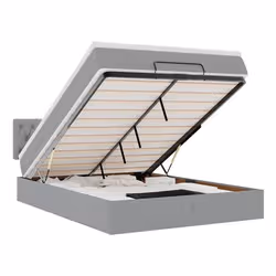 VidaXL 3312395 letto Letto con spazio di immagazzinamento/letto basculante Rettangolare - Vista aggiuntiva 2