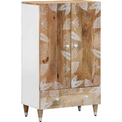 Vidaxl - Credenza 60x33,5x100 cm in Legno Massello di Mango