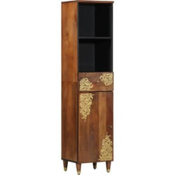 Vidaxl - Mobile 38x33x160 cm in Legno Massello di Mango
