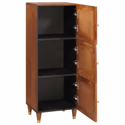 vidaXL Mobile alto Marrone 40 x 33.5 x 110 cm - Vista aggiuntiva 2
