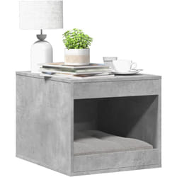 Recinto Lettiera Gatti Grigio Cemento 47x59x42 cm in Truciolato - Vidaxl