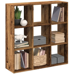 Libreria Divisorio Legno Antico 102x29x103,5 cm in Truciolato Vidaxl 695087
