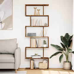 VidaXL 858091 libreria soggiorno