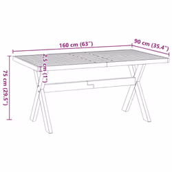 VidaXL 4100043 tavolo da cucina e sala da pranzo - Vista aggiuntiva 8