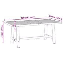 VidaXL 4100045 tavolo da cucina e sala da pranzo - Vista aggiuntiva 8