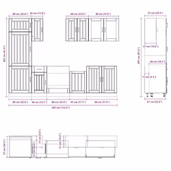 VidaXL 3314802 credenza e mobile per stanza da pranzo - Vista aggiuntiva 8