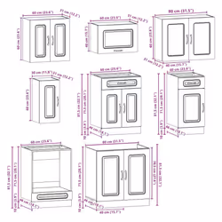 VidaXL 3314829 credenza e mobile per stanza da pranzo - Vista aggiuntiva 8