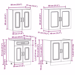 VidaXL 3314852 credenza e mobile per stanza da pranzo - Vista aggiuntiva 8