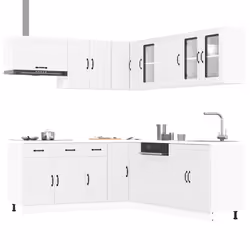 VidaXL 3314922 credenza e mobile per stanza da pranzo - Vista aggiuntiva 2