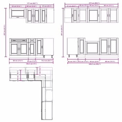 VidaXL 3314931 credenza e mobile per stanza da pranzo - Vista aggiuntiva 8