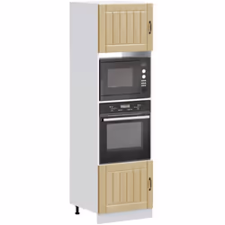 Crea uno spazio distintivo per riporre il tuo forno con questi classici armadi da forno! Materiale stabile e durevole: Il tru ...