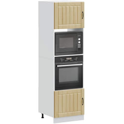 Armadi Forno 2 pz Kalmar Rovere Sonoma in Legno Multistrato Vidaxl 142981