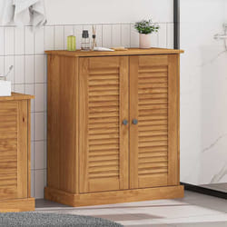 vidaXL Mobile da Bagno Altro VIGO Marrone Legno di pino massello