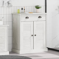 vidaXL Mobile da Bagno con archiviazione VIGO Bianco 67.5 x 34 x 80 cm