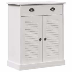 vidaXL Mobile da Bagno con archiviazione VIGO Bianco 67.5 x 34 x 80 cm - Vista aggiuntiva 2