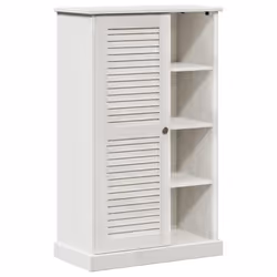 vidaXL Mobile da Bagno VIGO Bianco 67.5 x 34 x 110 cm - Vista aggiuntiva 2