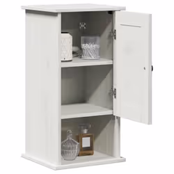 vidaXL Mobiletto da Bagno a Muro VIGO Bianco 37 x 34 x 71.5 cm - Vista aggiuntiva 3