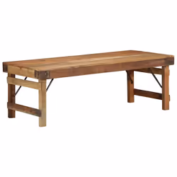 vidaXL Tavolino da salotto Marrone 110 x 55 x 40 cm - Vista aggiuntiva 2