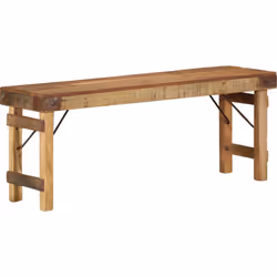 Questa Panchina in Legno Massello di Recupero vidaXL porta calore e fascino, rendendola fantastica per qualsiasi spazio, inte ...